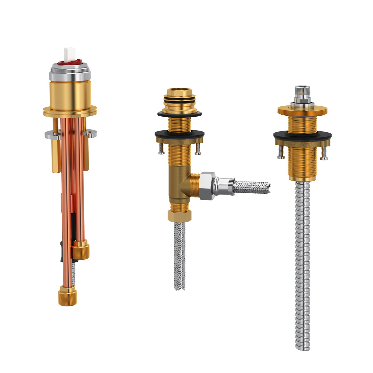 Riobel Deck Mount Tub Filler Rough-in Valve - Unfinished with 1/2” inlet male NPT