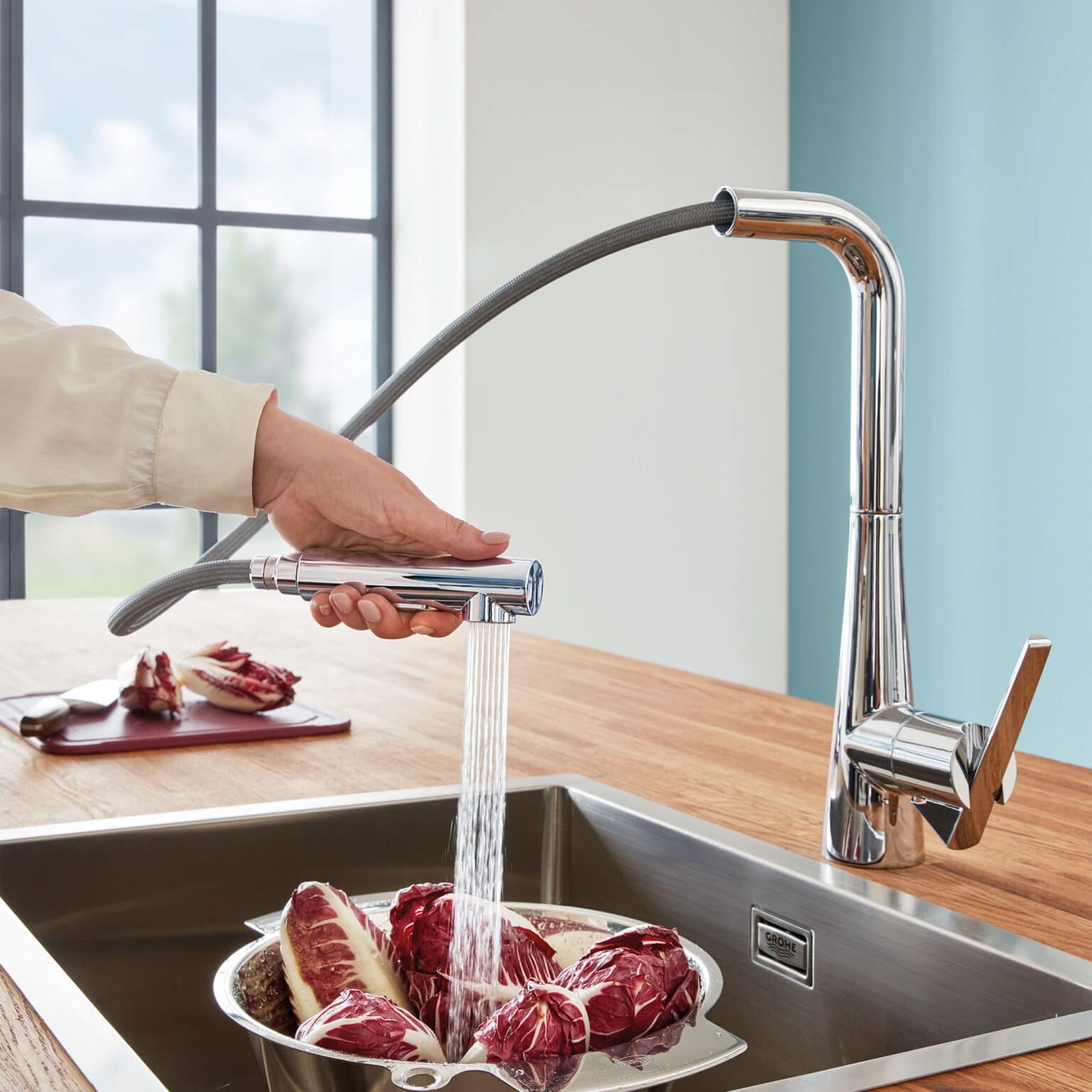 Delancey® Single-Handle Pull-Down Dual Spray Function Kitchen Faucet 1.5  gpm/5.7 L/min