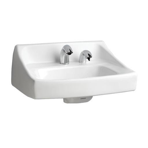 TOTO LT307A01 Commercial Wall Hung Lavatory With Soap Dispenser 3 Taps Depot Ltd.