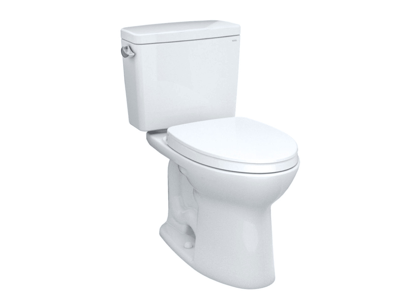 TOTO DRAKE® TWO-PIECE TOILET, 1.28 GPF, ELONGATED BOWL - UNIVERSAL