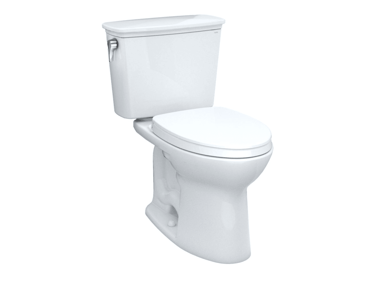 TOTO DRAKE® TRANSITIONAL TWOPIECE TOILET, 1.28 GPF, ELONGATED BOWL