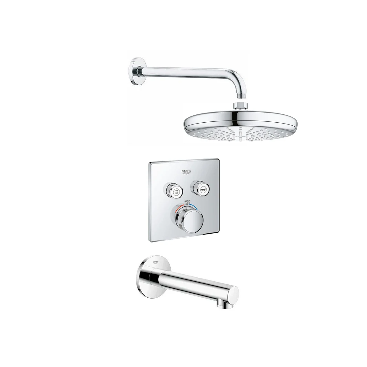 grohe gss grohtherm sq 07 00a 7109186 1 Taps Depot Ltd.