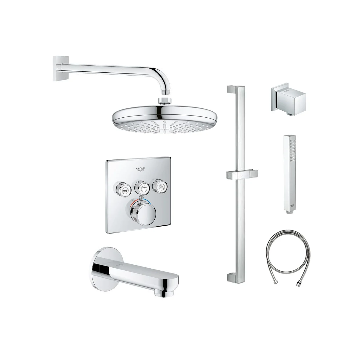 grohe gss grohtherm sq 09 00a 7109186 2 Taps Depot Ltd.