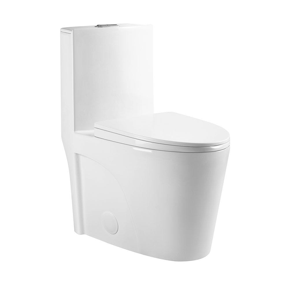 Ruby Canada Dual Flush One Piece Toilet With Elongated Bowl
