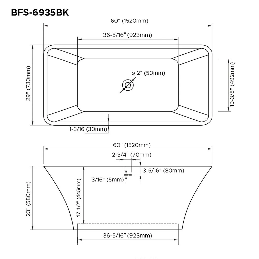 BFS 6935BK plan 5720 Taps Depot Ltd.