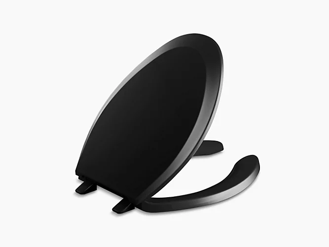 KOHLER Lustra™Elongated toilet seat - Black