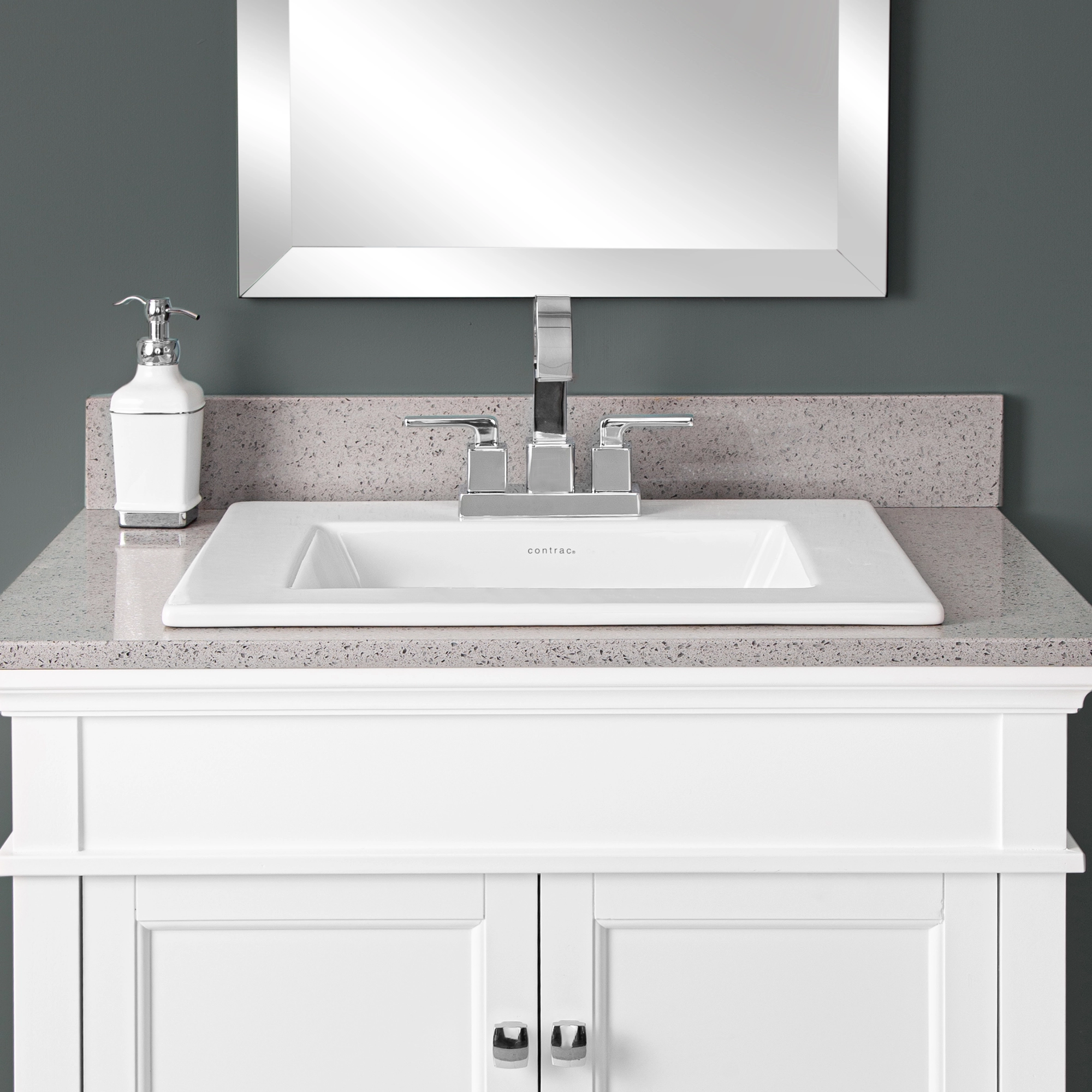 Contrac Loland Rectangular Drop In Sink 3 Canada TAPS DEPOT.LTD