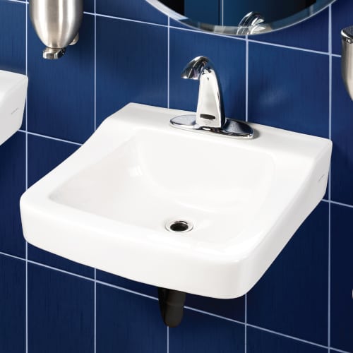 Contrac Chelsea 19 Wall Mounted Sink 1 Canada 1 Taps Depot Ltd.
