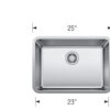 442766 Formera 25 Medium Single Stainless Kitchen Sink with Measurments TD1 Taps Depot Ltd.