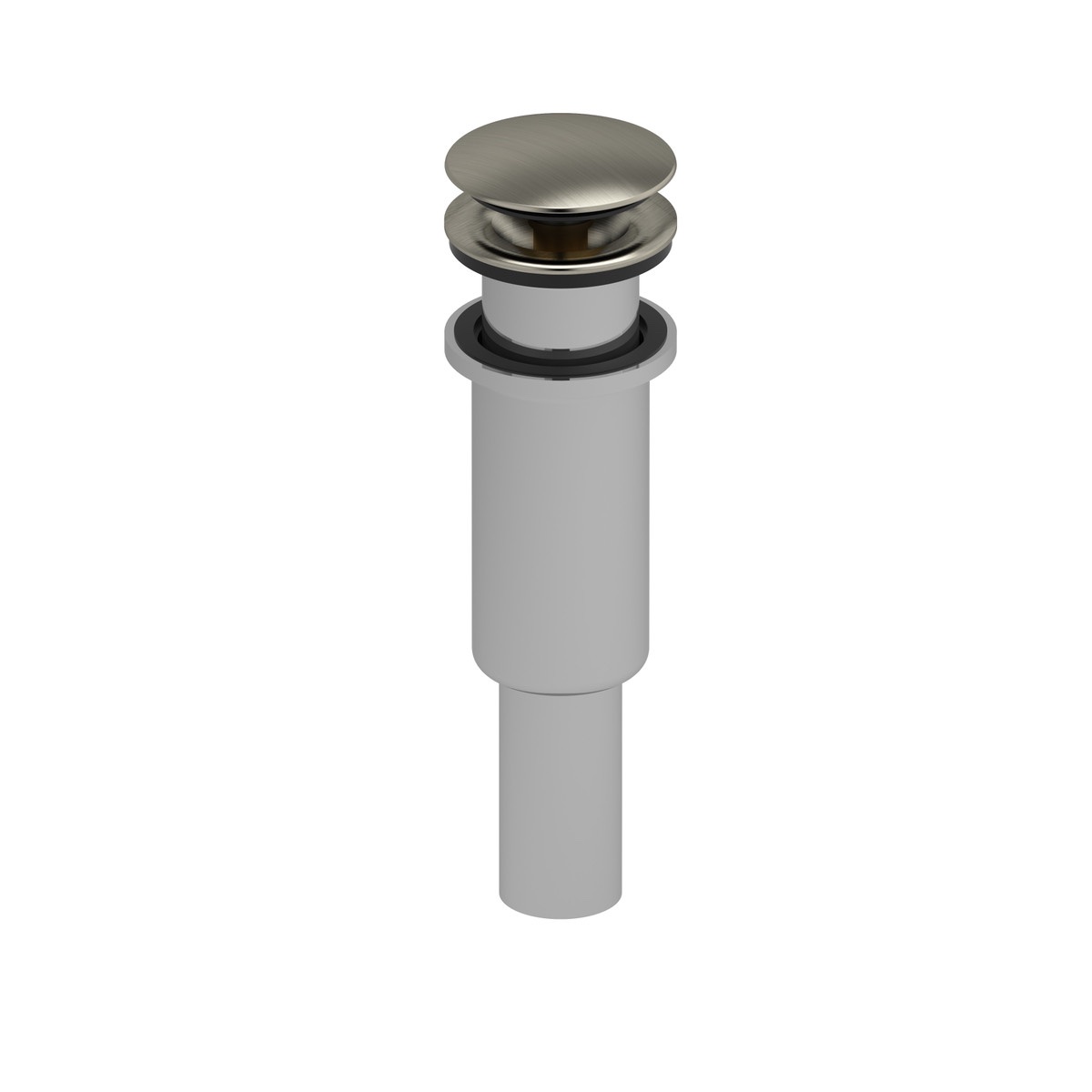 Riobel Push Drain Without Overflow - Polished Nickel