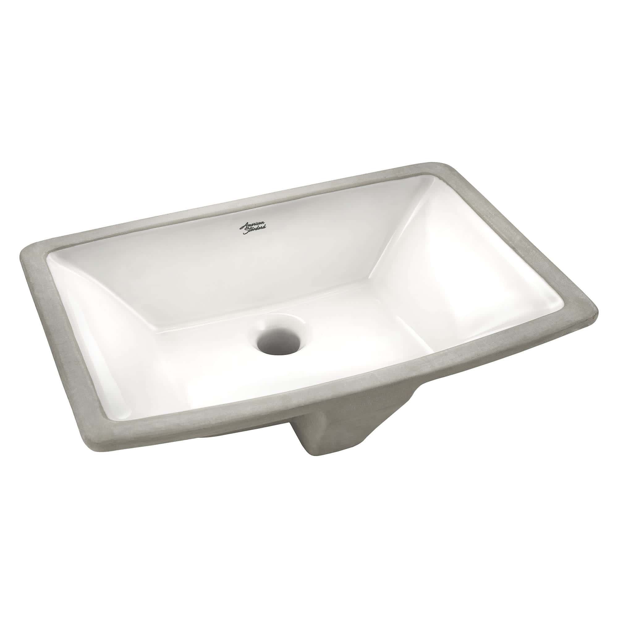American Standard 17"x11"x4-1/2" Townsend® Under- mount  Sink - White