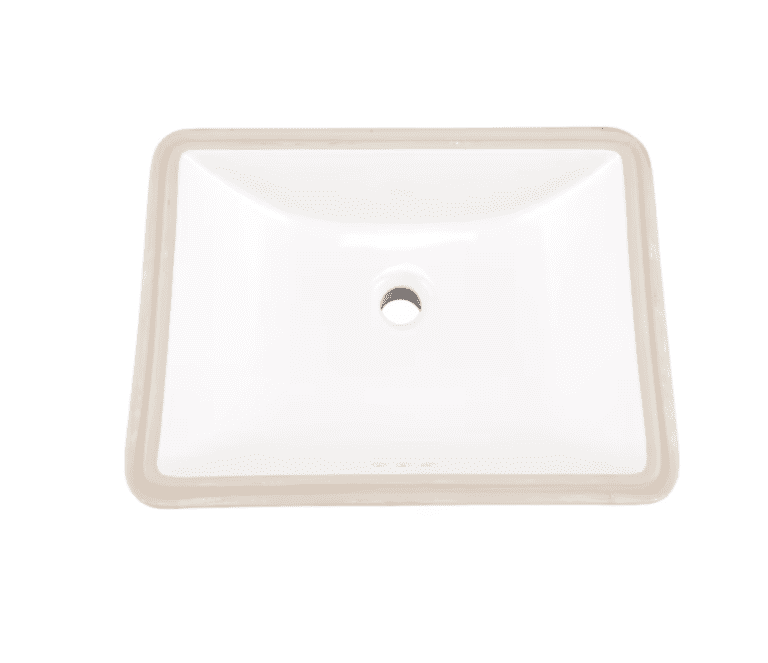GERBER CANADA Logan Square™ 18”x14”Rectangular Petite Undercounter Bathroom Sink