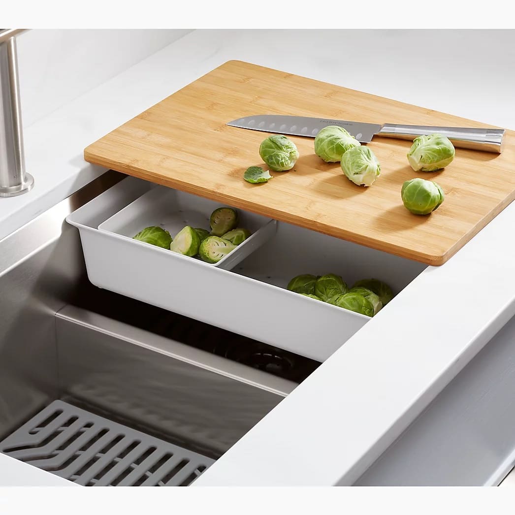 KOHLER Task™ Smart Divide® Smart Divide® 33" top-/undermount double ...