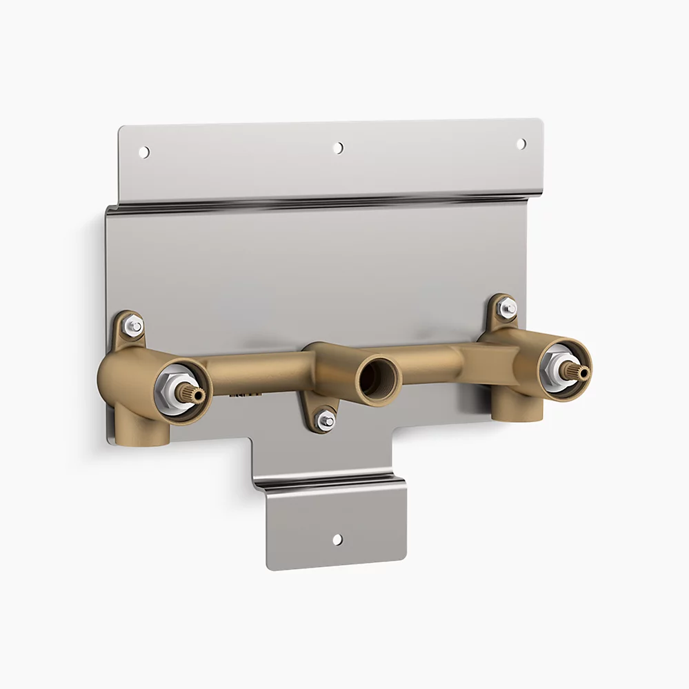 Two Handle Wall Mount Bath Faucet Valve