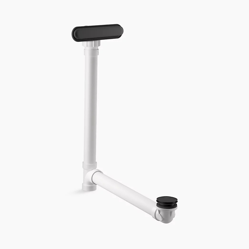 KOHLER Clearflo Slotted overflow bath drain - Matte Black