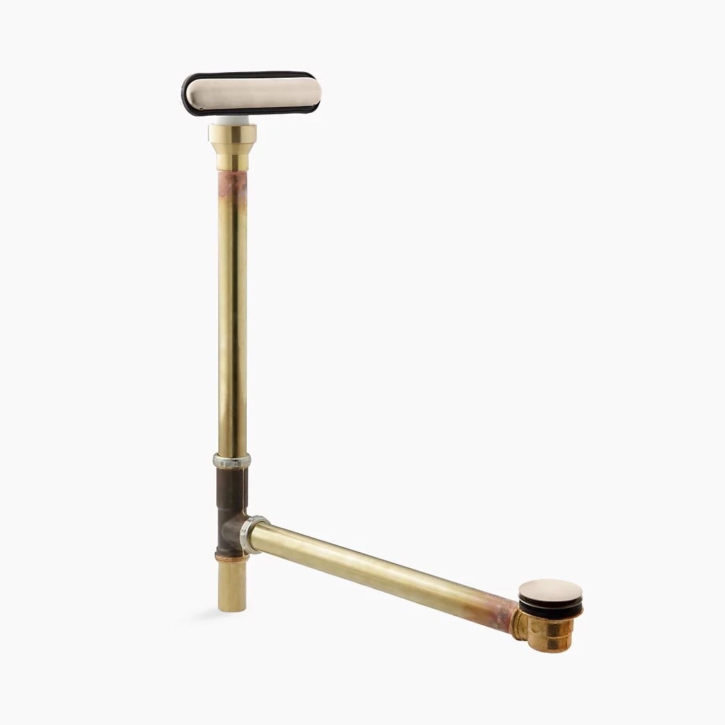 KOHLER Clearflo Slotted overflow brass bath drain - Vibrant Brushed Bronze