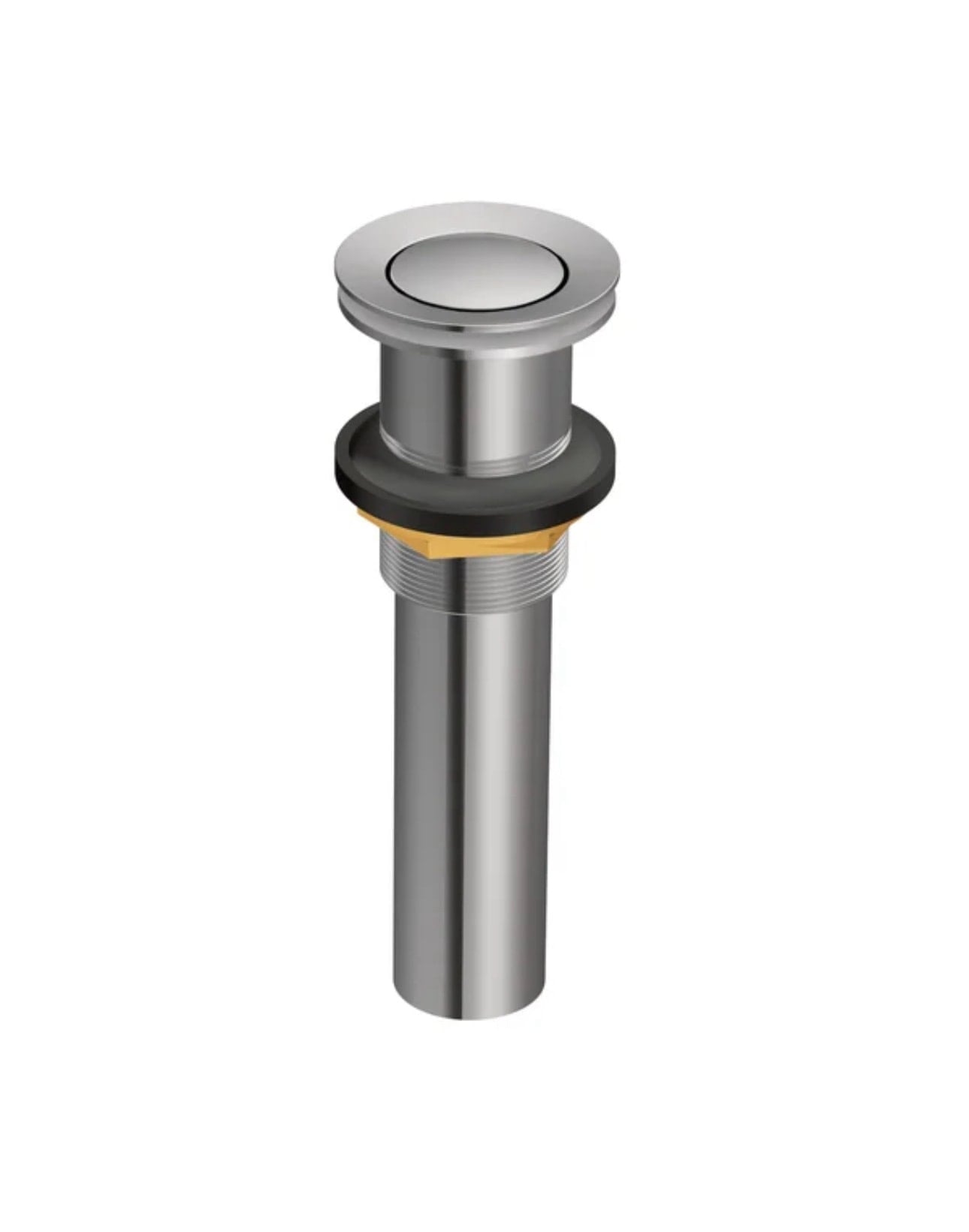DELTA Drain Assembly - Metal Pop-Up - Bathroom - Stainless Steel