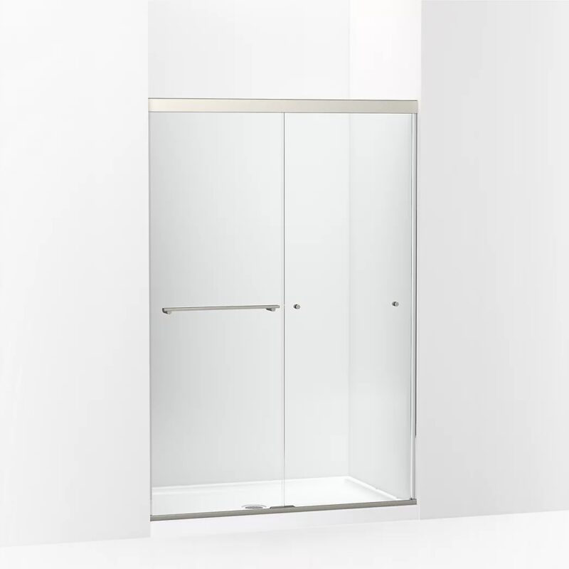 KOHLER Revel® Sliding shower door, 70" H x 445/8 475/8" W, with 5/