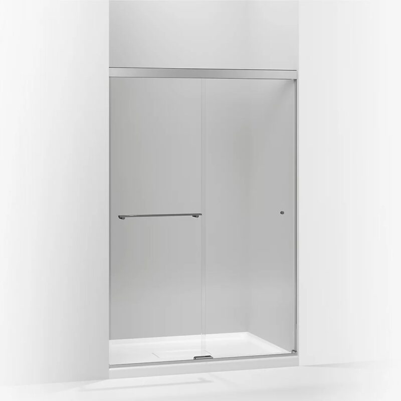 KOHLER Revel® Sliding shower door, 70" H x 445/8 475/8" W, with 5/
