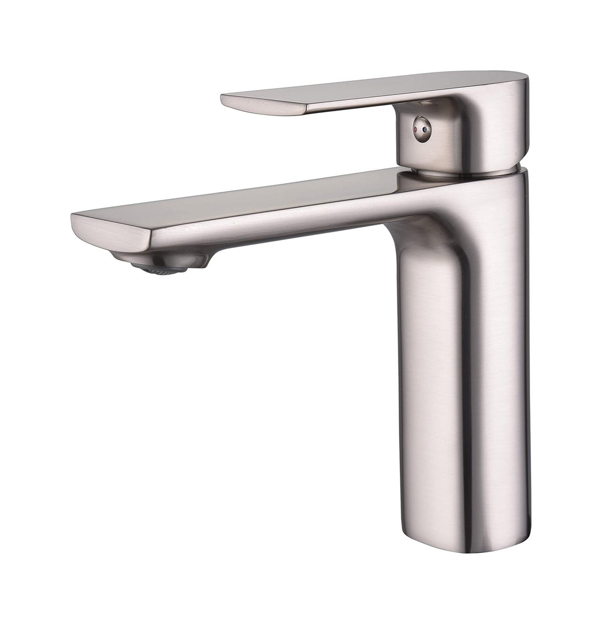 RUBY CANADA TIMELYSS SINGLE HOLE BATHROOM FAUCET - Brushed Nickel