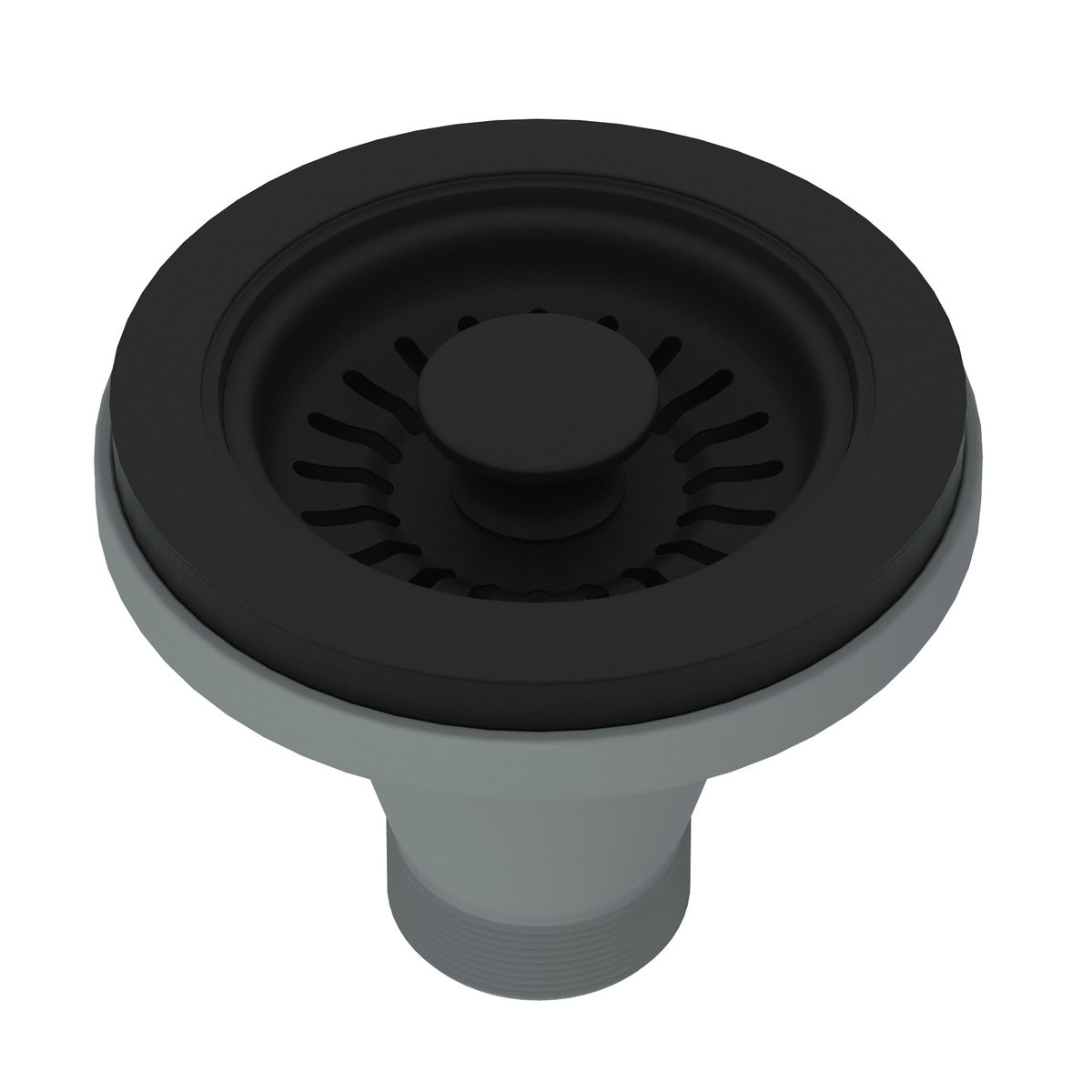 ROHL CANADA Basket Strainer Without Remote Pop-Up - Matte Black
