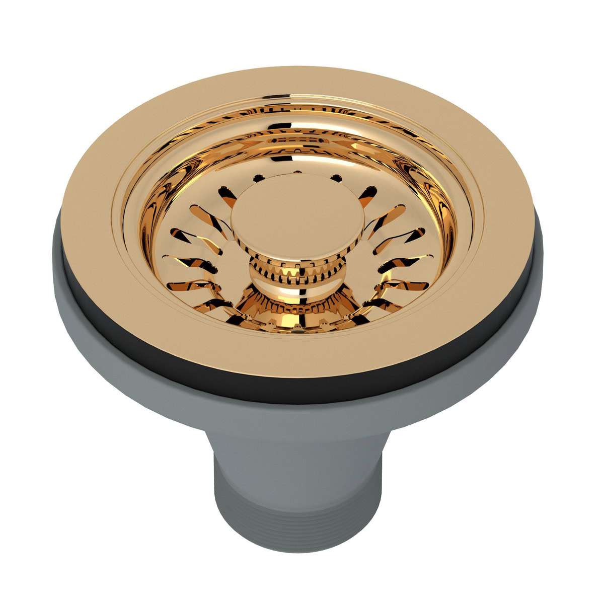 ROHL CANADA Basket Strainer Without Remote Pop-Up - English Gold