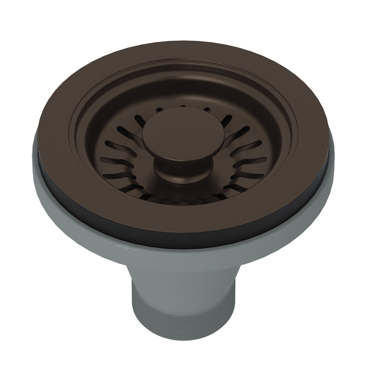 ROHL CANADA Basket Strainer Without Remote Pop-Up - Tuscan Brass