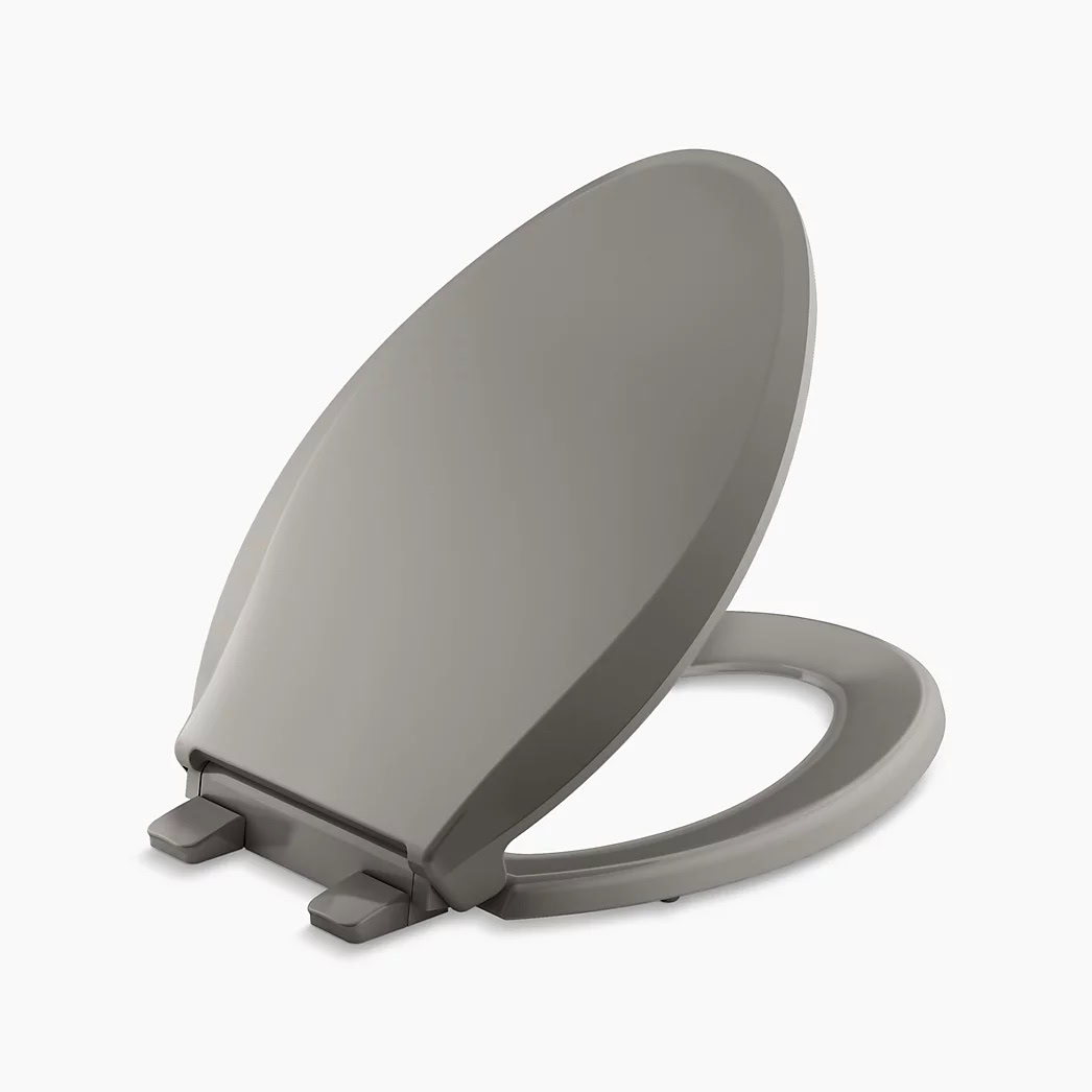 KOHLER Cachet® ReadyLatch® Quiet-Close™ elongated toilet seat - Cashmere