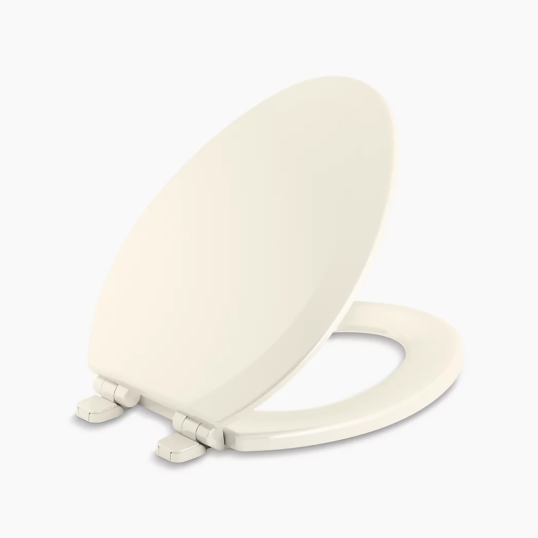 KOHLER Triko™ Quiet-Close™ elongated toilet seat - Biscuit