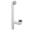 12 4 Sch.40PVCTip ToeBathtubLegDrainwithNo HoleOverflow TAPS DEPOT.LTD