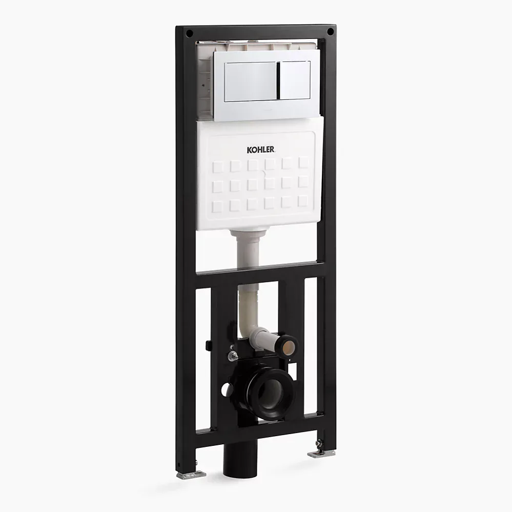 KOHLER 2" x 6" in-wall tank and carrier system