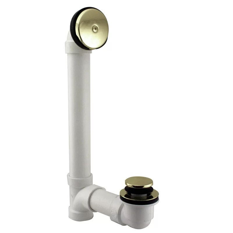 WATCO POP-UP DRAIN AND BATHTUB OVERFLOW  IN ABS - Polished Brass