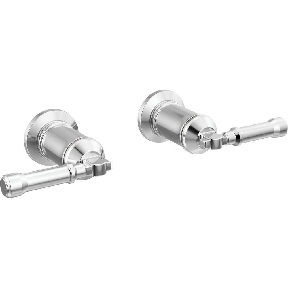 DELTA BRODERICK Wall Mount Bathroom Faucet Handle Kit-Lever - Chrome