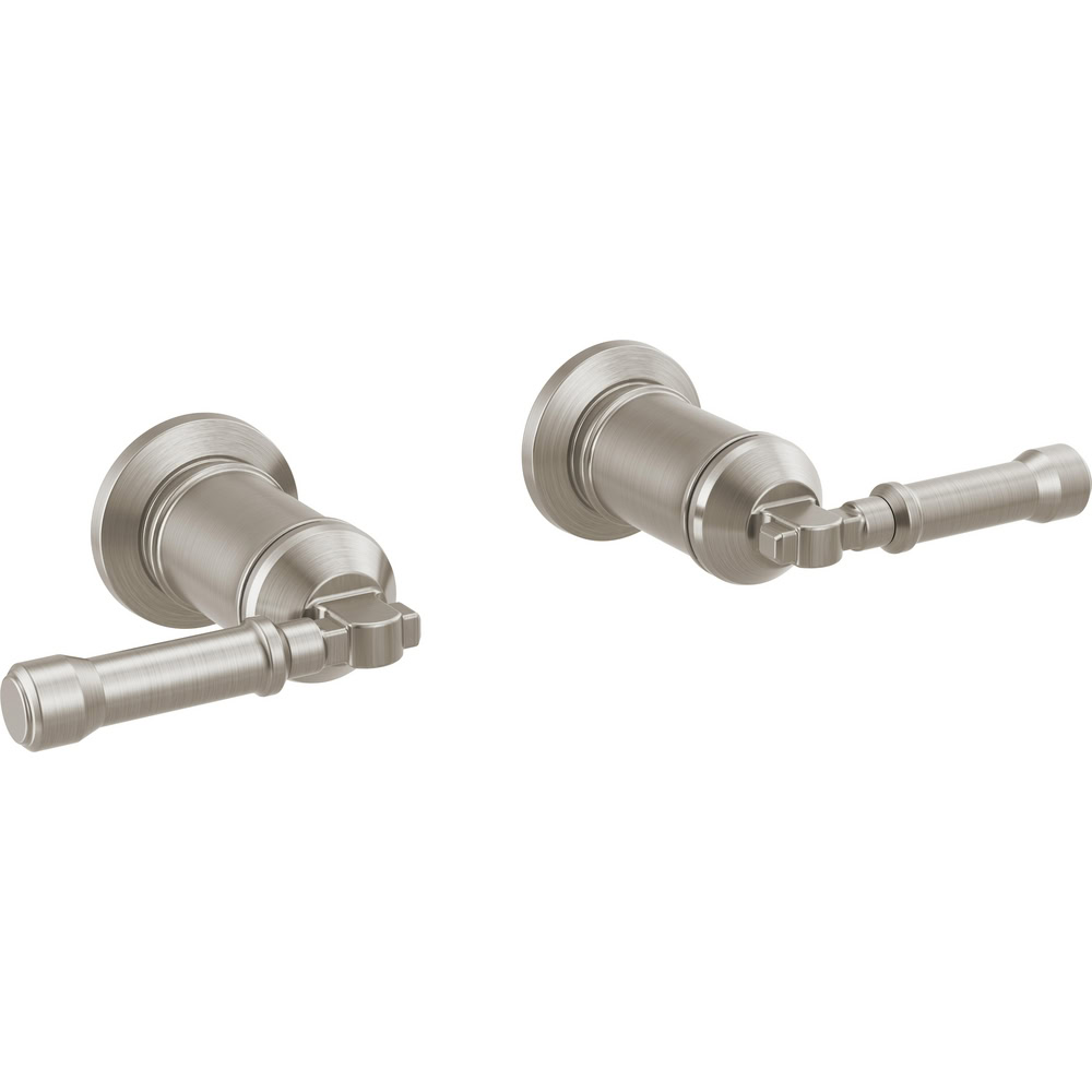 DELTA BRODERICK Wall Mount Bathroom Faucet Handle Kit-Lever - Lumicoat Stainless