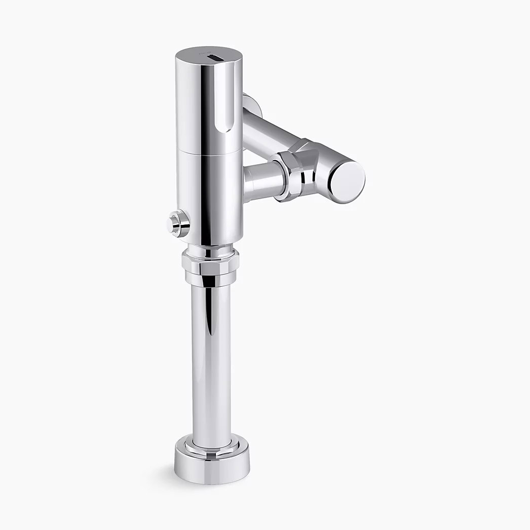 KOHLER Mach® WAVE Touchless toilet flushometer, HES-powered, 1.28 gpf - Polished Chrome