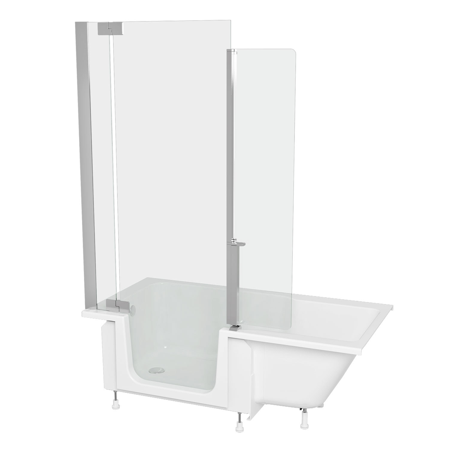 TD16030TTDL0Z 1 Zitta Bathtub Duett Showerdoor Alcove TAPS DEPOT.LTD