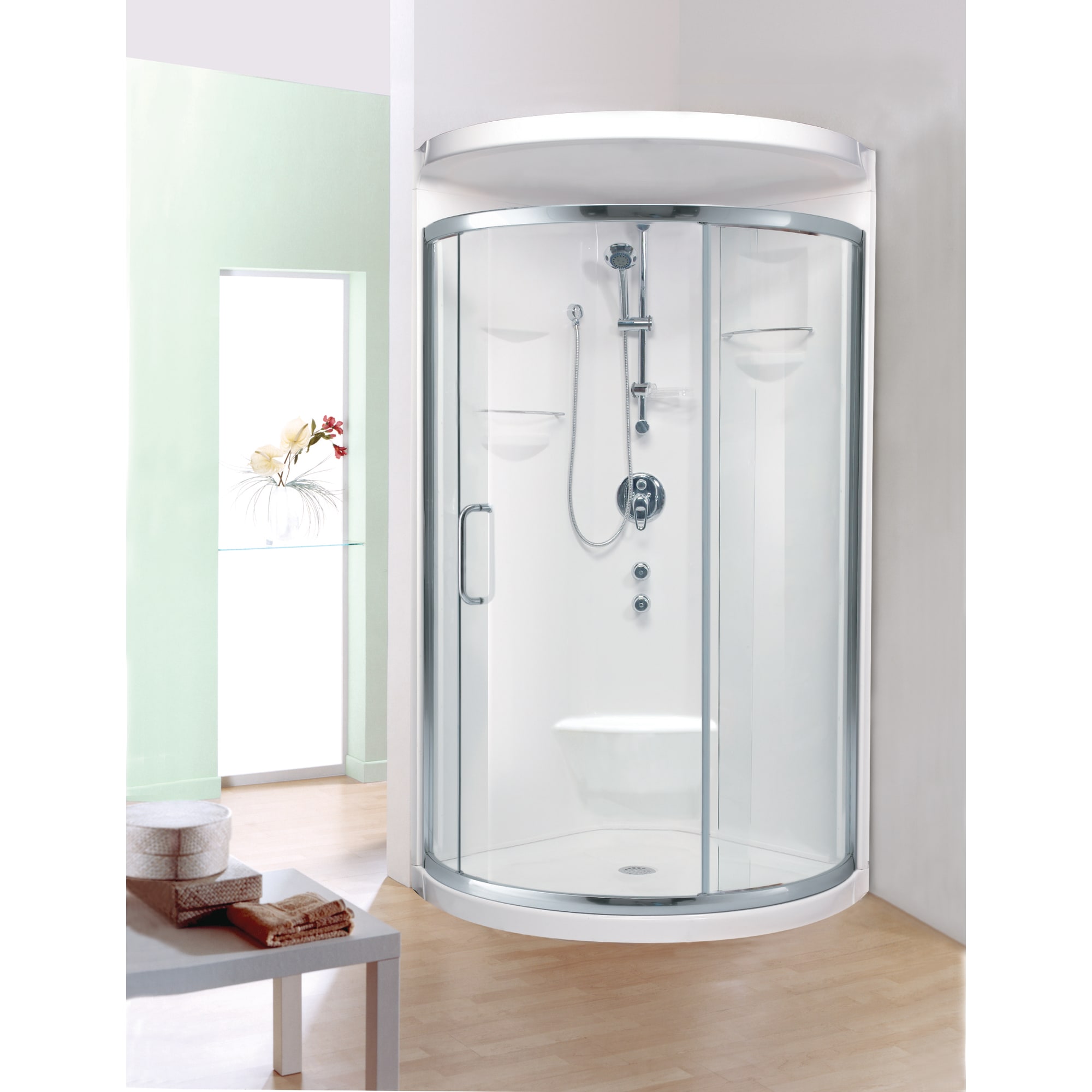 alea shower wht deco temp image TAPS DEPOT.LTD