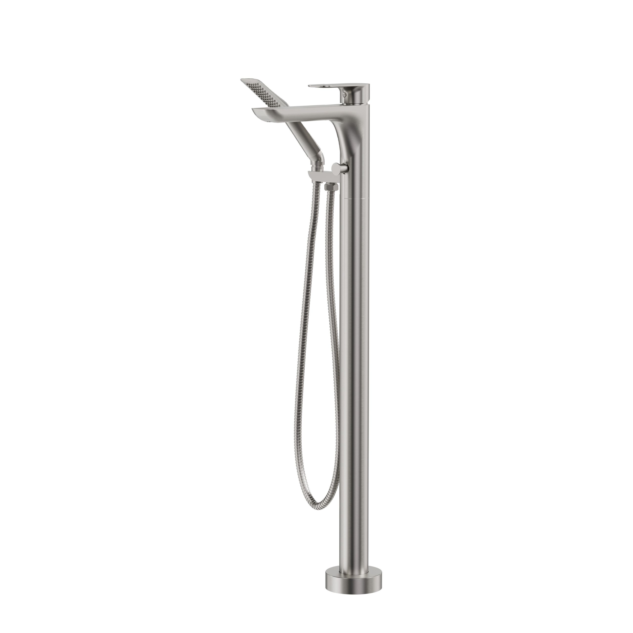 56085 MUST Floormount tub filler with handshower BN scaled 1 TAPS DEPOT.LTD