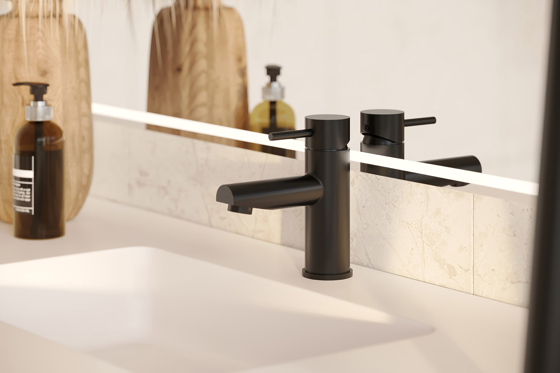 61014_VOLARE-Single-hole-lavatory-faucet_EBK_close-up
