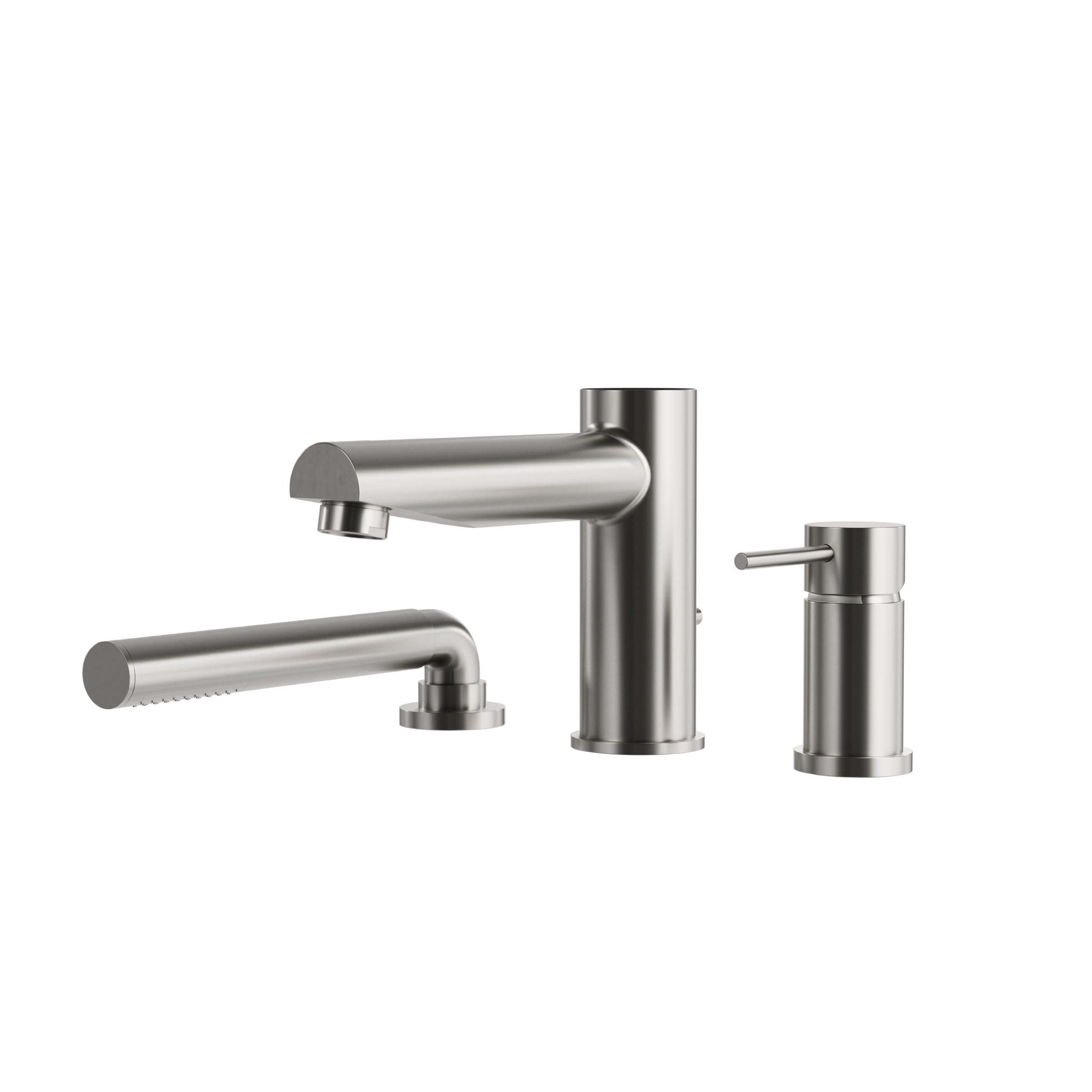 61N13 VOLARE 3 piece deckmount tub filler BN scaled 1 TAPS DEPOT.LTD
