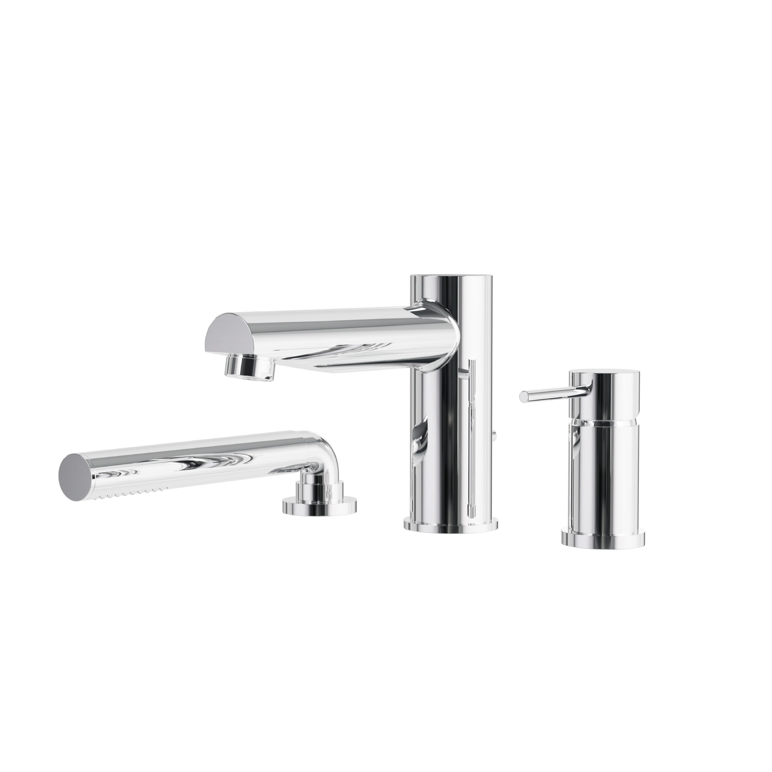 61N13 VOLARE 3 piece deckmount tub filler PC scaled 1 TAPS DEPOT.LTD