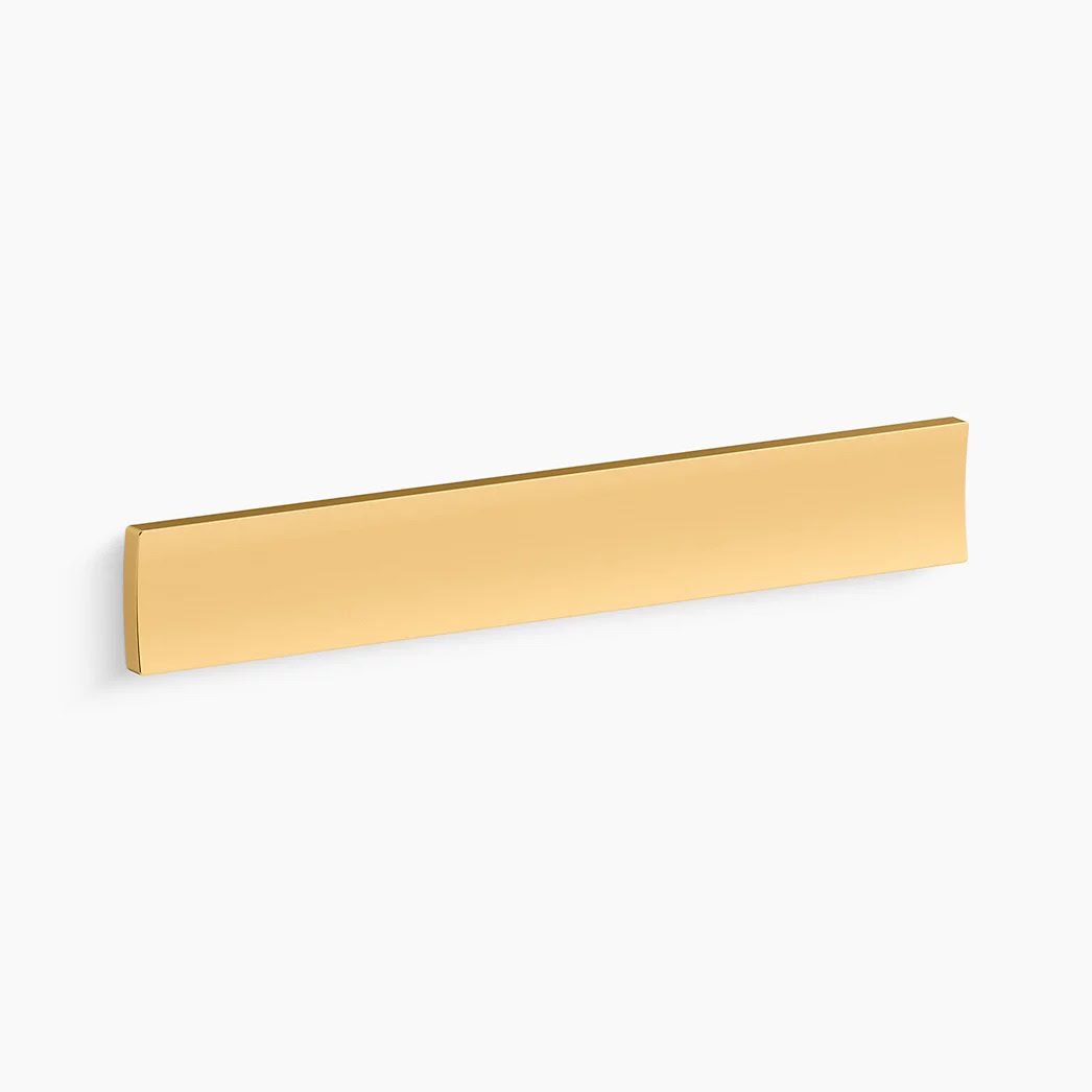 KOHLER Southerk®3" cabinet pull - Vibrant Brushed Moderne Brass