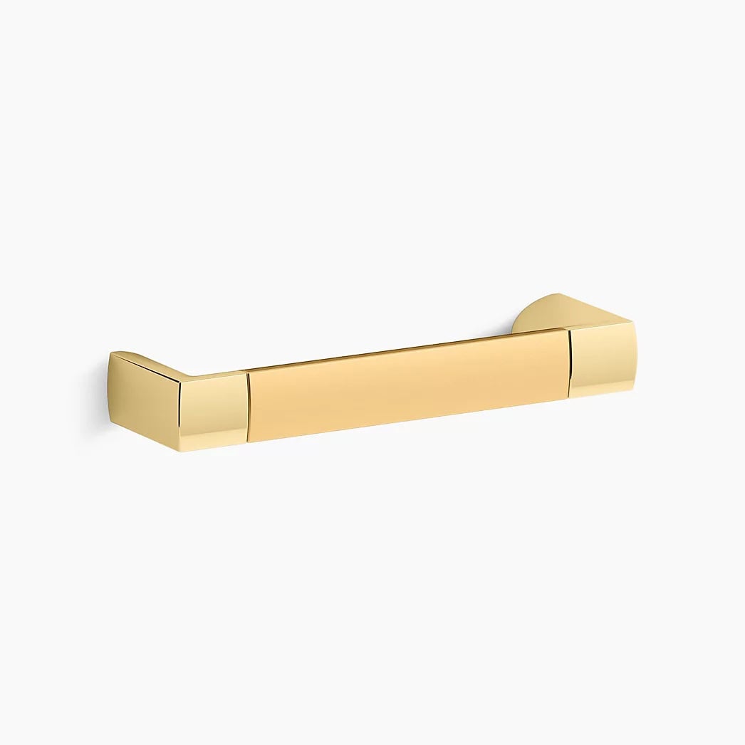 KOHLER Seer® 4" cabinet pull - Vibrant Brushed Moderne Brass