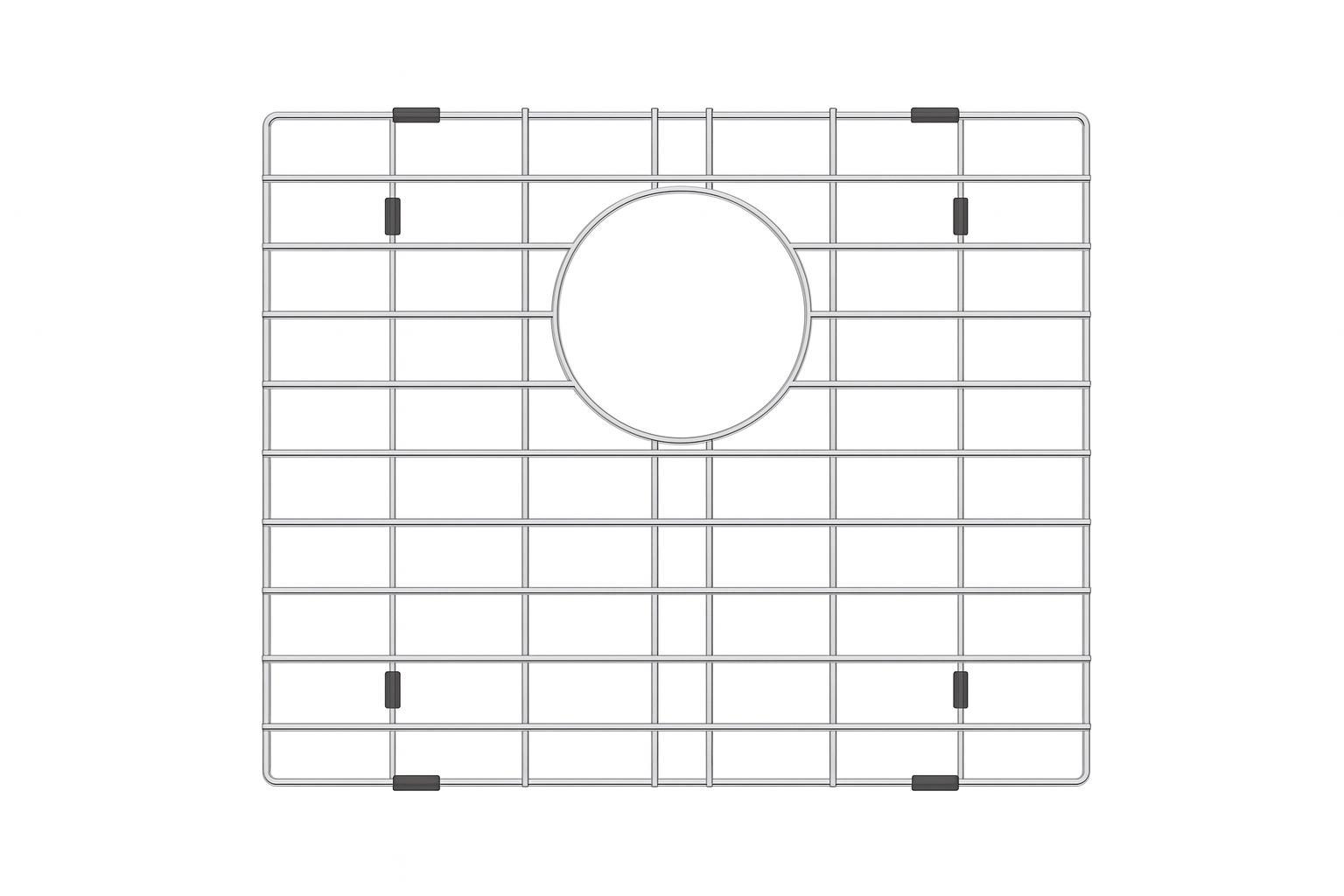 BOSCO CANADA Grid For Sink 224819 - Stainless Steel