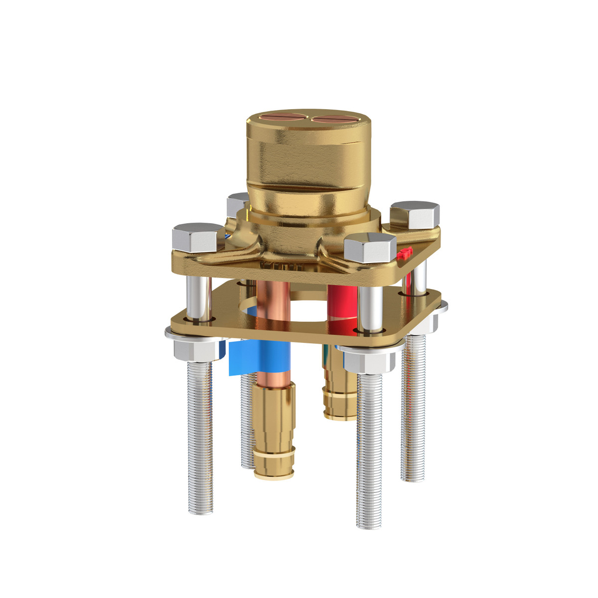 Riobel Floor Mount Tub Filler Rough-In Valve Unfinished with 1/2” inlet EXPANSION PEX