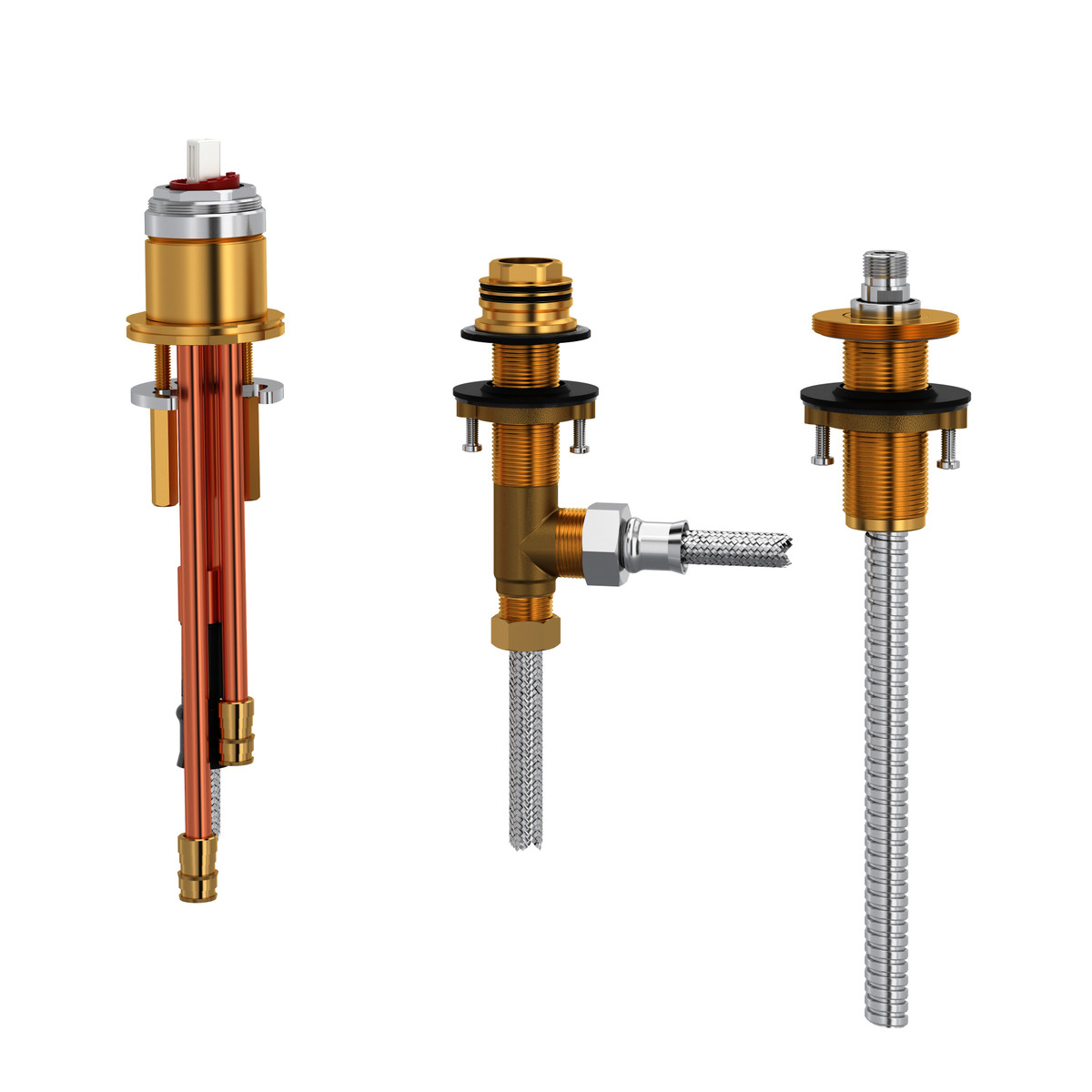 Riobel Deck Mount Tub Filler Rough-in Valve - Unfinished with 1/2” inlet PEX